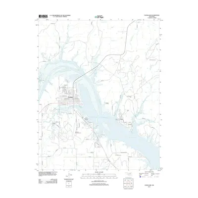 2012 Map of Cleveland, 2012 Print