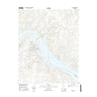 2016 Map of Cleveland, 2016 Print