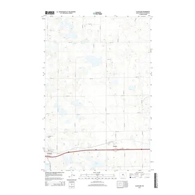 2014 Map of Cleveland, 2014 Print