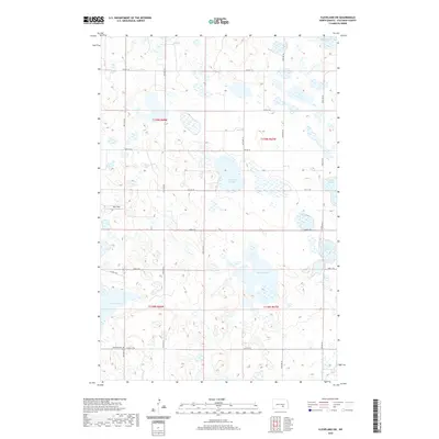 2020 Map of Cleveland SW, 2020 Print