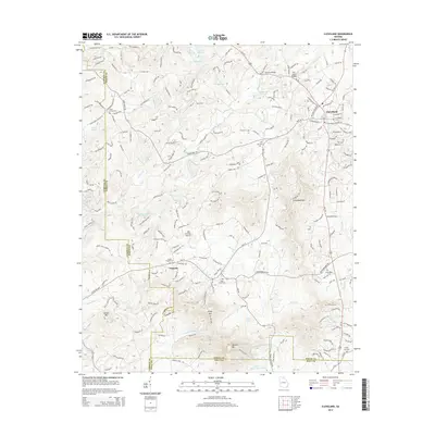2014 Map of Cleveland, 2014 Print