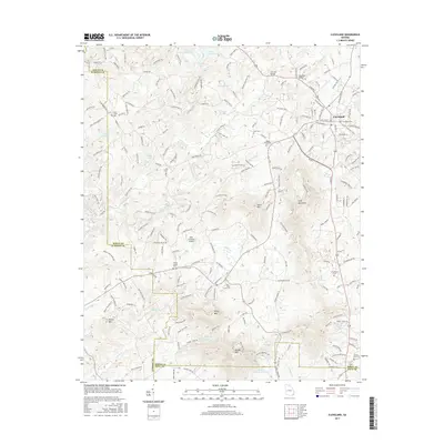 2017 Map of Cleveland, 2017 Print