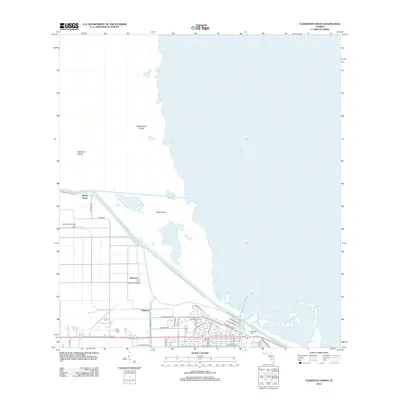 2012 Map of Clewiston North, 2012 Print