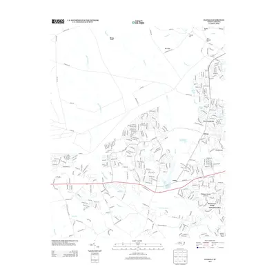 2013 Map of Clifdale, 2013 Print