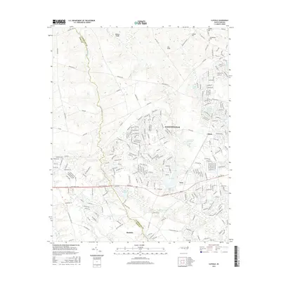2016 Map of Clifdale, 2016 Print