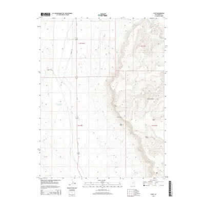 2014 Map of Cliff, 2014 Print