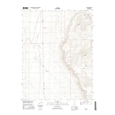 2017 Map of Cliff, 2017 Print