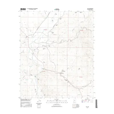 2017 Map of Cliff, 2017 Print