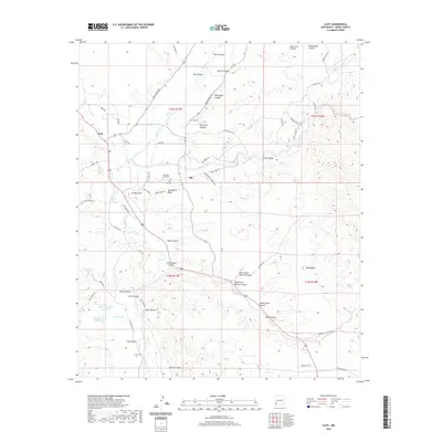 2020 Map of Cliff, 2020 Print