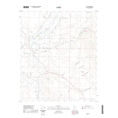 2023 Map of Cliff, 2023 Print