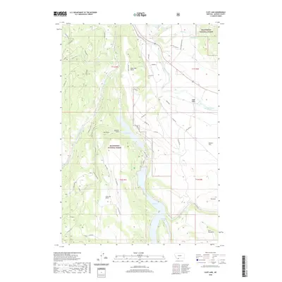 2020 Map of Cliff Lake, 2020 Print