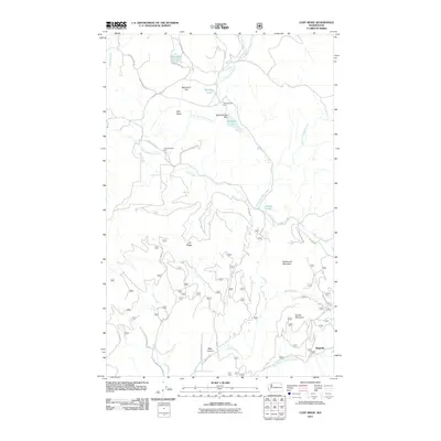 2011 Map of Cliff Ridge, 2011 Print