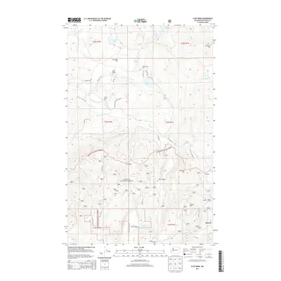 2014 Map of Cliff Ridge, 2014 Print