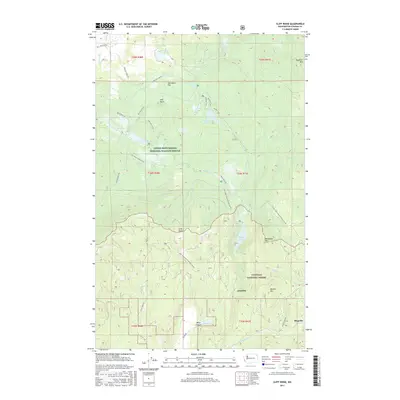 2017 Map of Cliff Ridge, 2017 Print