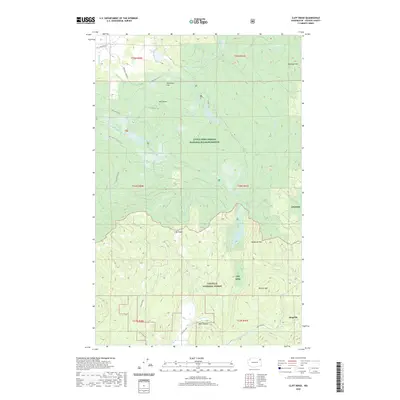 2020 Map of Cliff Ridge, 2020 Print