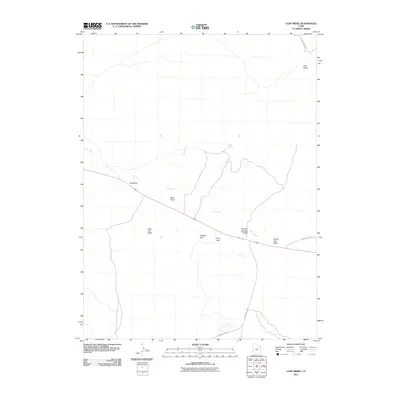 2011 Map of Cliff Ridge, 2011 Print