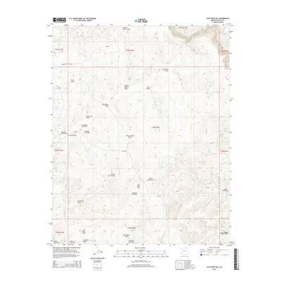 2014 Map of Cliff Rose Hill, 2014 Print