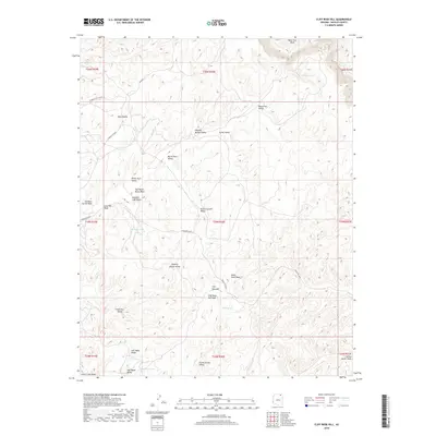 2018 Map of Cliff Rose Hill, 2018 Print