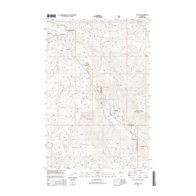 2014 Map of Cliffdell, 2014 Print