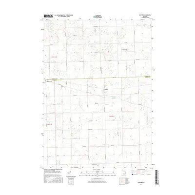 2017 Map of Clifford, 2017 Print