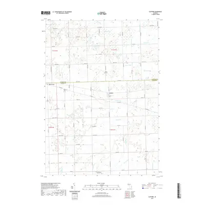 2019 Map of Clifford, 2019 Print
