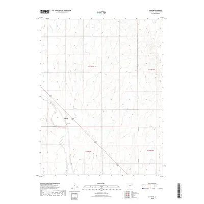 2019 Map of Clifford, 2019 Print