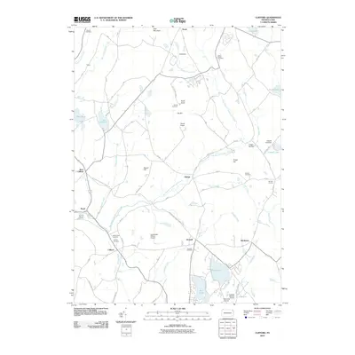 2010 Map of Clifford, 2010 Print
