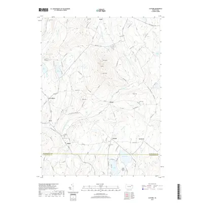 2019 Map of Clifford, 2019 Print