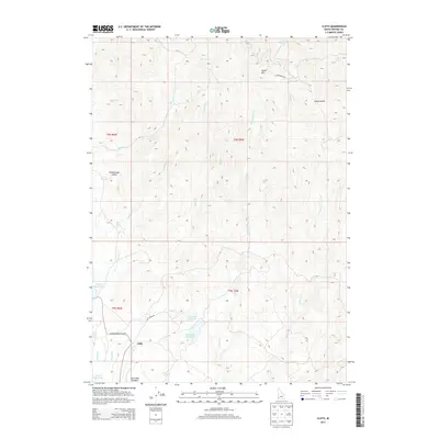 2013 Map of Cliffs, 2013 Print