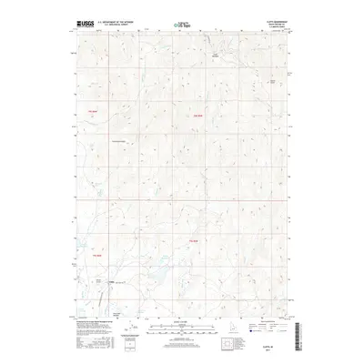 2017 Map of Cliffs, 2017 Print