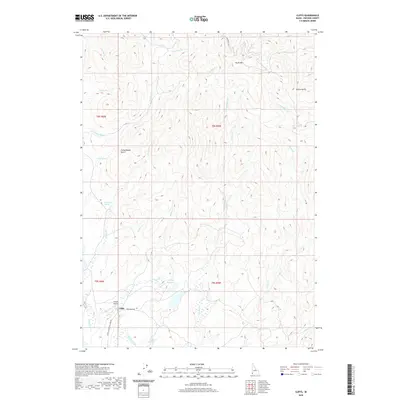 2020 Map of Cliffs, 2020 Print