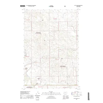2020 Map of Cliffs Plateau, 2020 Print