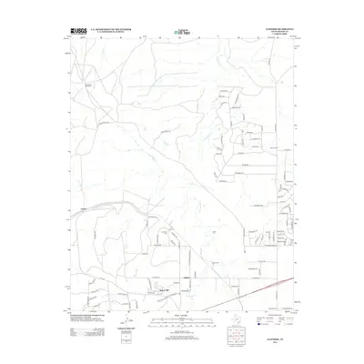 2012 Map of Cliffside, 2012 Print