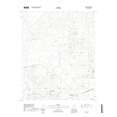 2019 Map of Cliffside, 2019 Print