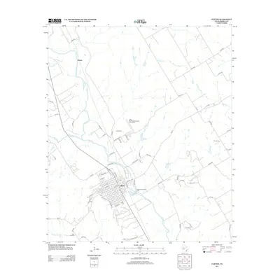 2012 Map of Clifton, 2012 Print