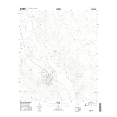 2016 Map of Clifton, 2016 Print