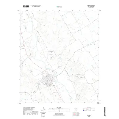2019 Map of Clifton, 2019 Print
