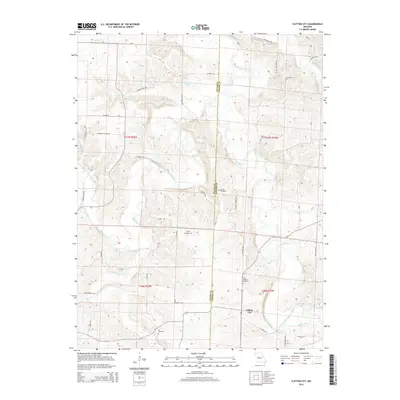 2014 Map of Clifton City, 2014 Print