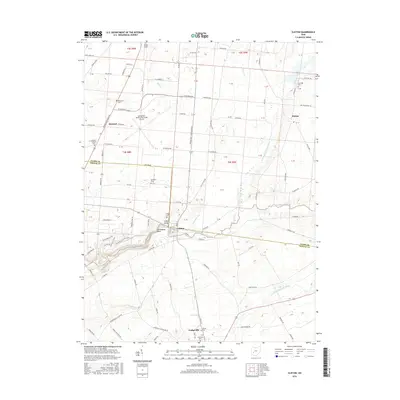 2016 Map of Clifton, 2016 Print