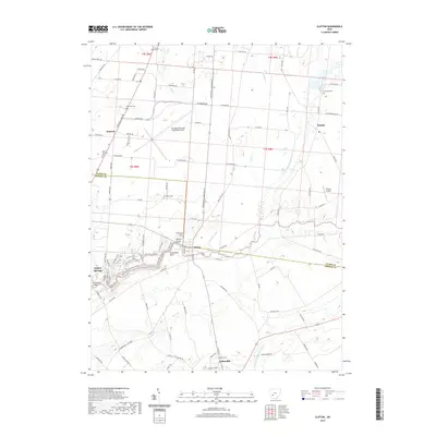 2019 Map of Clifton, 2019 Print
