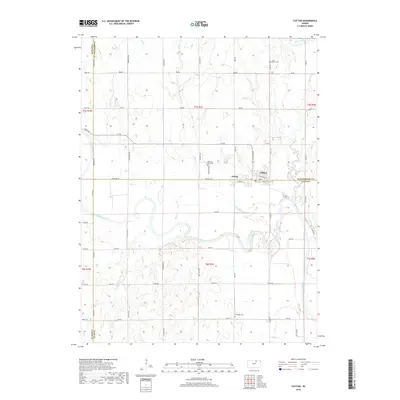 2018 Map of Clifton, 2018 Print