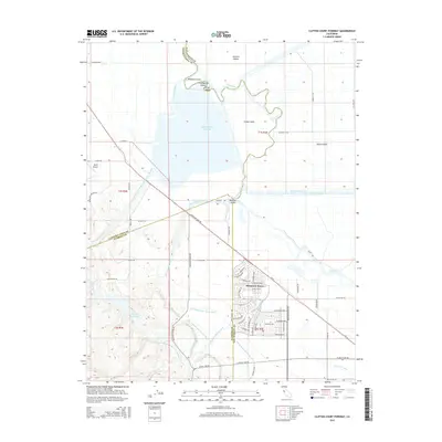 2015 Map of Clifton Court Forebay, 2015 Print