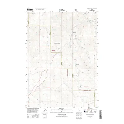 2013 Map of Clifton Creek, 2013 Print