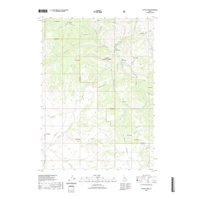 2020 Map of Clifton Creek, 2020 Print