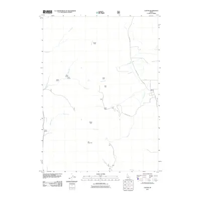 2011 Map of Clifton, 2011 Print