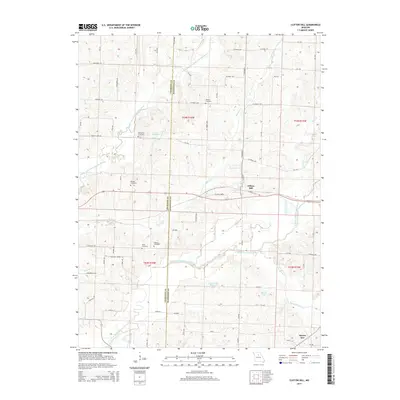 2014 Map of Clifton Hill, 2014 Print
