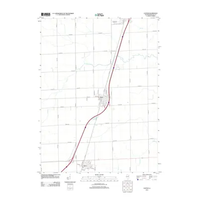 2012 Map of Clifton, 2012 Print