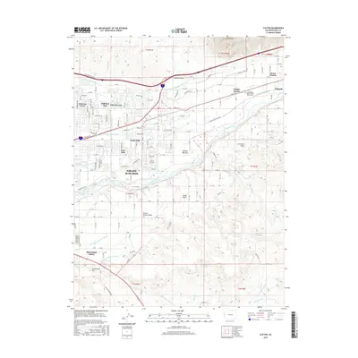 2016 Map of Clifton, 2016 Print