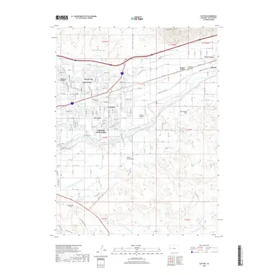 2019 Map of Clifton, 2019 Print