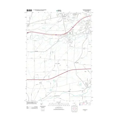 2013 Map of Clifton, 2013 Print